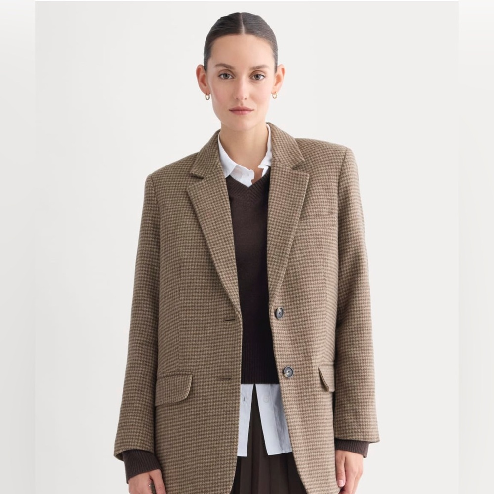 Everlane oversized blazer wool